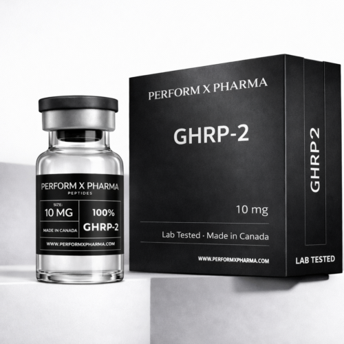Alternative view of GHRP-2 (Growth Hormone Releasing Peptide-2) – 10mg/vial